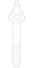 Genuine Bmw Trailing Arm Stud 33-32-2-284-543 New. Price: $32.12.