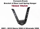 15004157 Oem 01-10 Silverado 3500 Lh Rh Forward Leaf Spring Bracket Rivet Used. Price: $350.00.
