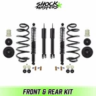 Air To Gas Shocks Coil Springs Conversion Kit For 2000-2006 Chevrolet Tahoe New. Price: $171.00.