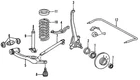 Genuine Mercedes-benz Spring Insulator 115-325-23-44-64 New. Price: $48.75.