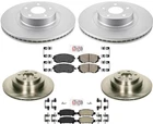 Front Coated Rotors & Rear Brake Pads For Subaru Legacy 3.0L 2008-2009 New. Price: $306.00.