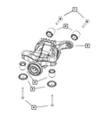 Genuine Mopar Rear Differential Mount Snubber 68242694AA New. Price: $12.95.