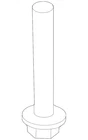 Genuine Ford Suspension Cross-member Mount Bolt W716979-S439 New. Price: $7.86.