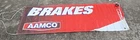 Vtg Aamco Brakes Banner 8.5X2.75 Good Condition Used. Price: $41.80.