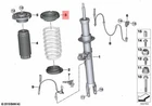 Genuine Bmw X5 G05 G14 G15 G16 G31 G32 G60 G61 Spring Pad Upper 31305A144F4 New. Price: $28.03.