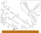 Ford Oem 2017 F-250 Super Duty Steering Gear Linkage W500435S439 New. Price: $16.99.