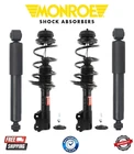 Monroe Front Struts & Coil Springs Rear Shocks Set For 2012-2017 Hyundai Accent New. Price: $368.95.