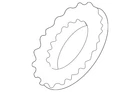 Genuine Mitsubishi Upper Seat MB910184 New. Price: $21.74.