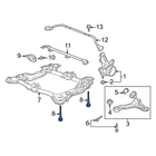 For Acura Rsx 2002-2006 90175S5A000 Engine Cradle Bolt New. Price: $18.22.