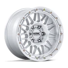 17" Kmc Wheels KM555 Attack Gloss Silver Machined Rims 6X139 ET25 Chevy Toyota New. Price: $1400.00.