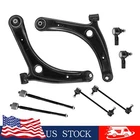 For Mitsubishi Lancer Outlander Front Lower Control Arms Sway Bars Tie Rods Kit New. Price: $75.99.
