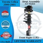 Monroe Oem Front Right Strut For 2000-2005 Toyota Celica Gt Lifetime Warranty New. Price: $193.73.