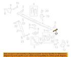Ford Oem 10-14 F-150 Suspension Components-shackle Bolt W715654S439 New. Price: $39.00.