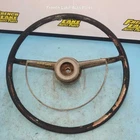 Steering Wheel 18" Black W/ Horn Fits 1953 Ford 1325410 Used. Price: $65.00.