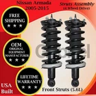 Gabriel Oem Front Struts For 2005-2015 Nissan Armada 5.6L 4WD Lifetime Warranty New. Price: $295.76.
