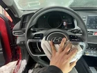 Used Steering Wheel Fits: 2023 Hyundai Elantra Korea Built Hybrid W/o Leather Gr. Price: $147.24.
