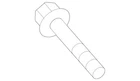 Genuine Mercedes-benz Front Support Bolt 910105-014017 New. Price: $16.05.