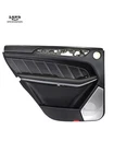 Mercedes X166 Gl-class Driver Left Rear Leather Door Panel Cover Black Amg Oem Used. Price: $239.99.
