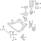 Genuine Nissan Strut Bumper 54050-JD00B New. Price: $50.47.