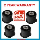 Febi 33316770454 Rear Axle Support Bushings Set Of 4PCS Fits Bmw X5 New. Price: $159.59.