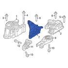 Jeep 68548797AA Manual Transmission Mount New. Price: $69.23.