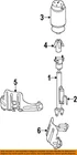 Mercedes Oem 06-19 GL320 Rear Suspension Shocks Components-spring 1663200325 New. Price: $561.60.