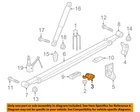Gm Oem 14-23 Sierra 1500 Suspension Components-u-bolt Plate 23450470 New. Price: $36.12.
