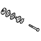 New Genuine Mercedes-benz Rear Subframe 2023509608 / 202-350-96-08 Oem. Price: $52.55.