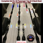New Take Out Oem Ford Transit 15 Pass. Floor Tracks Complete Set W/hardware. Price: $475.00.