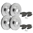 Front & Rear Brake Rotors + Ceramic Pads For 2018-2021 Hyundai Kona Kia Seltos New. Price: $164.63.