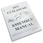 Factory Assembly Manual Rebuild Instruction Book 1973 Oldsmobile Cutlass New. Price: $41.00.