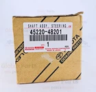 Toyota Oem Shaft Assembly Steering Intermediate 4522048201 45220-48201 New. Price: $141.99.