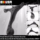 Black Front Driver Control Arm For 01-05 Civic/ Acura El Exc Hatchback New. Price: $31.34.