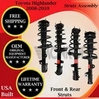 Monroe Oem Front & Rear Struts For 2008-2013 Toyota Highlander Lifetime Warranty New. Price: $634.70.