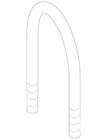 Genuine Mercedes-benz U-bolt 906-325-11-47 New. Price: $47.00.