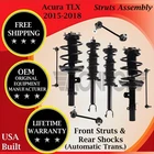 Monroe Oem Front & Rear Struts W/ Sway Bar For 2015-2018 Acura Tlx Lifetime War. New. Price: $461.20.