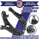 Front Lower Control Arm Ball Joint Assembly Pair For Hyundai Santa Fe Suv New. Price: $74.67.