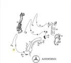 Genuine Mercedes-benz A2059058503 Sensor, Wheel Speed C205 W205 S205 New Neu. Price: $56.84.