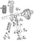 Genuine Mopar Spring Isolator 68443389AB New. Price: $51.43.