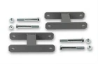 Leaf Spring Shackle Steel Gray Hammertone Powdercoated Yj Rear 1.25" Lift Kit New. Price: $111.98.