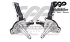 Classic Performance Stock Height Disc Brake Spindles Steel Mustang Ii Pair New. Price: $447.00.