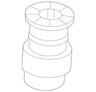 Genuine Mitsubishi Suspension Strut Bumper 4055A058 New. Price: $80.31.