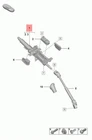 Genuine Porsche 911 Carrera Steering Column Manual 992419506D New. Price: $1510.34.