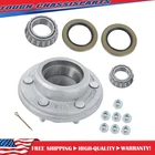 On 5.5" Galvanized Trailer Hub Kit For 5200-6000LBS Spindle W/ Bearing New. Price: $56.68.
