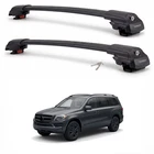 Roof Rack Cross Bars For Mercedes Gl X164 2006-2012 Aluminum Black Pair New. Price: $149.99.