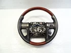 Lexus GX460 Steering Wheel, Wood/black 45100-60570, W/o Heat Used. Price: $359.99.