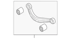 Genuine Mazda Upper Control Arm KB7W-28-C10 New. Price: $102.49.