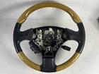 02 Lexus SC430 Steering Wheel Black Leather/ Wood Grain Left Driver Used. Price: $149.99.