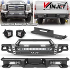 Modular Steel Front/rear Bumper W/winch Plate 2009-2014 Ford F150 F-150 New. Price: $323.99.