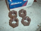 1938-1965 Gmc Chevrolet Truck Nos Gm# 379656 (qty 4) Spindle Nuts 3/4 Ton New. Price: $13.00.